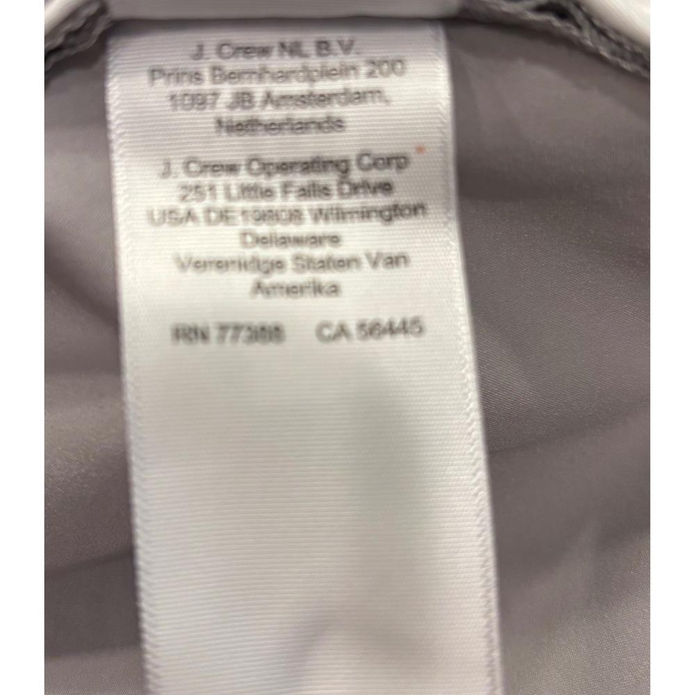 J. Crew Flex Slim Fit Chino Pants Mens W38 L32 Gray Polyester Blend - Picture 5 of 6
